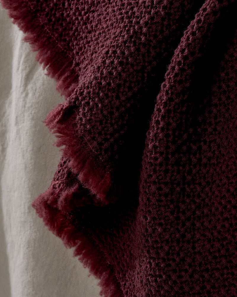 Society Limonta Nid Blanket wool bed linens