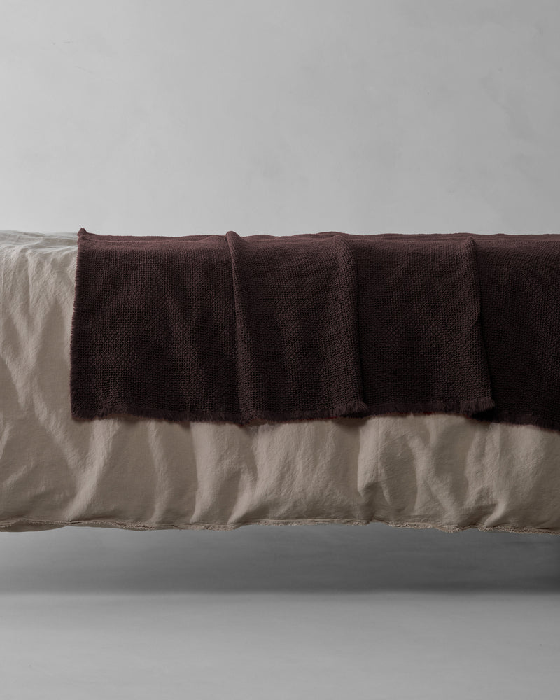 Society Limonta Nid Blanket wool bed linens