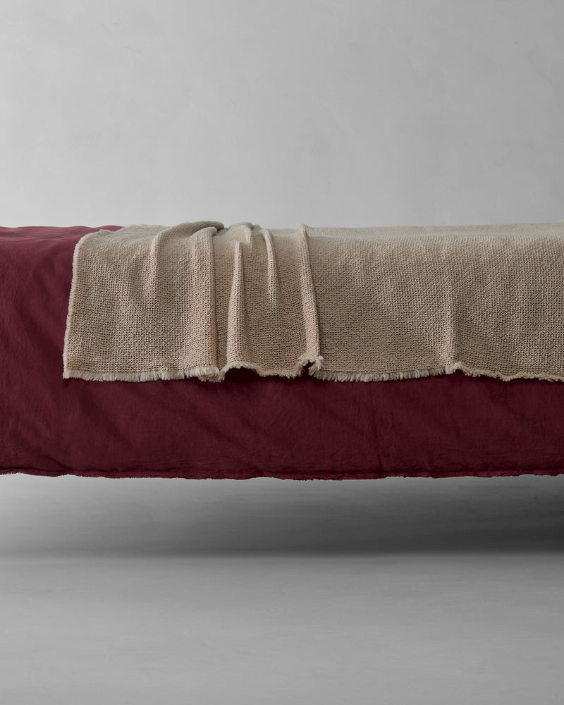 Society Limonta Nid Blanket wool bed linens