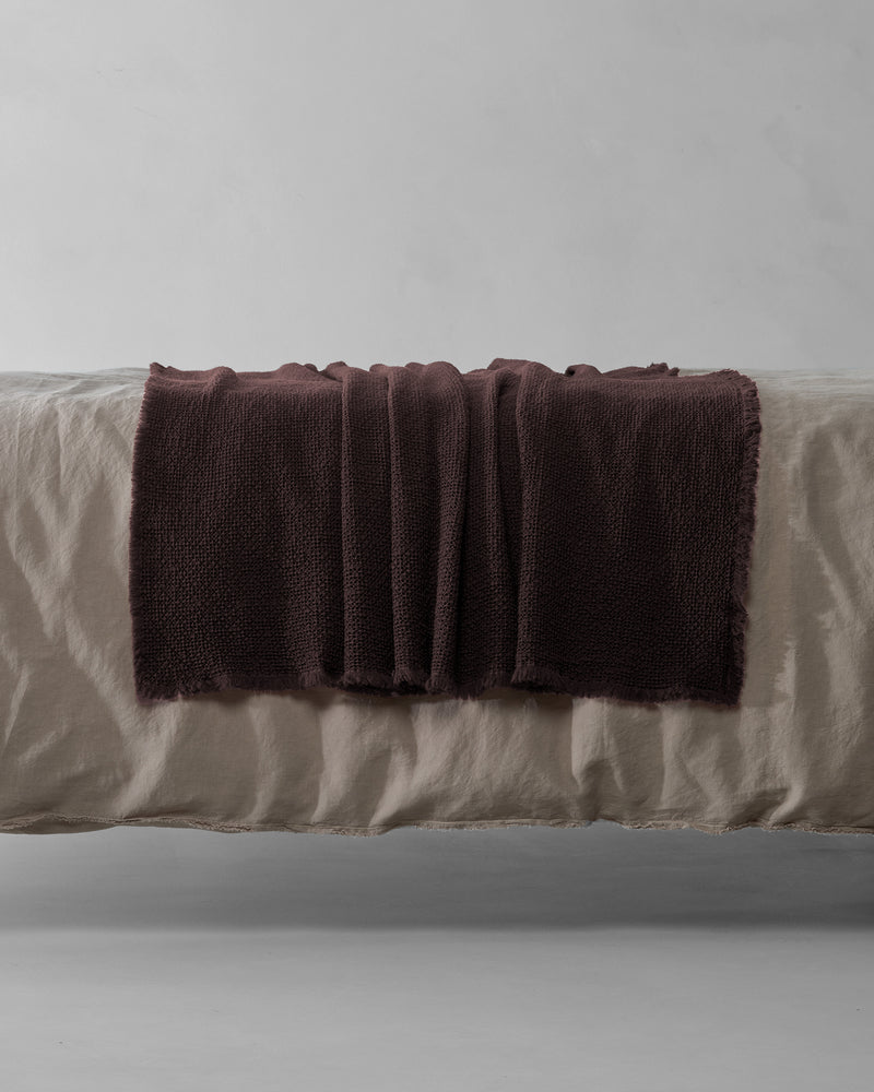 Society Limonta Nid Throw wool bed linens