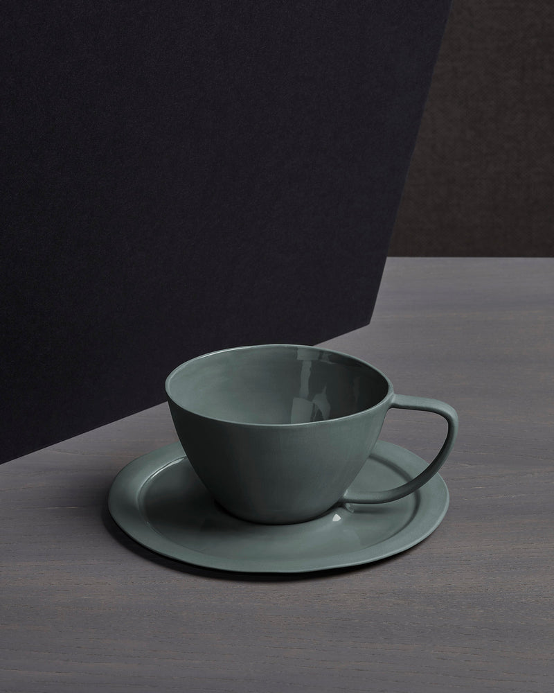 Onda Tea Cup And Dish