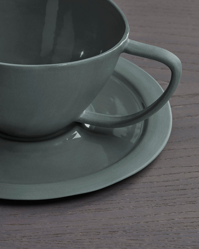 Onda Tea Cup And Dish