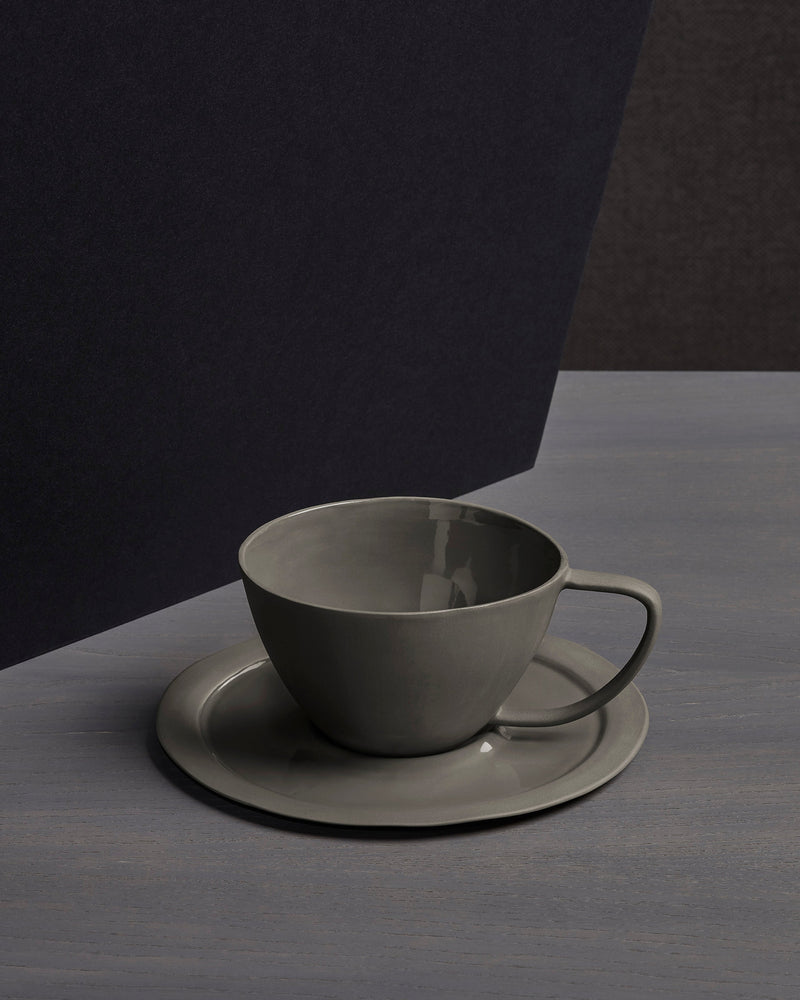 Onda Tea Cup And Dish