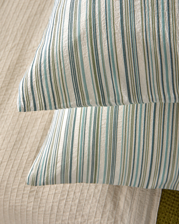 Rows Pillow Cases Set