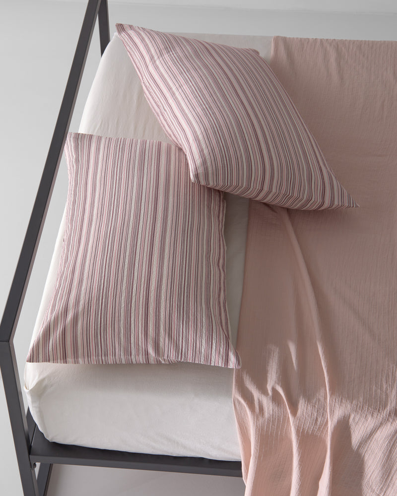 Rows Pillow Cases Set