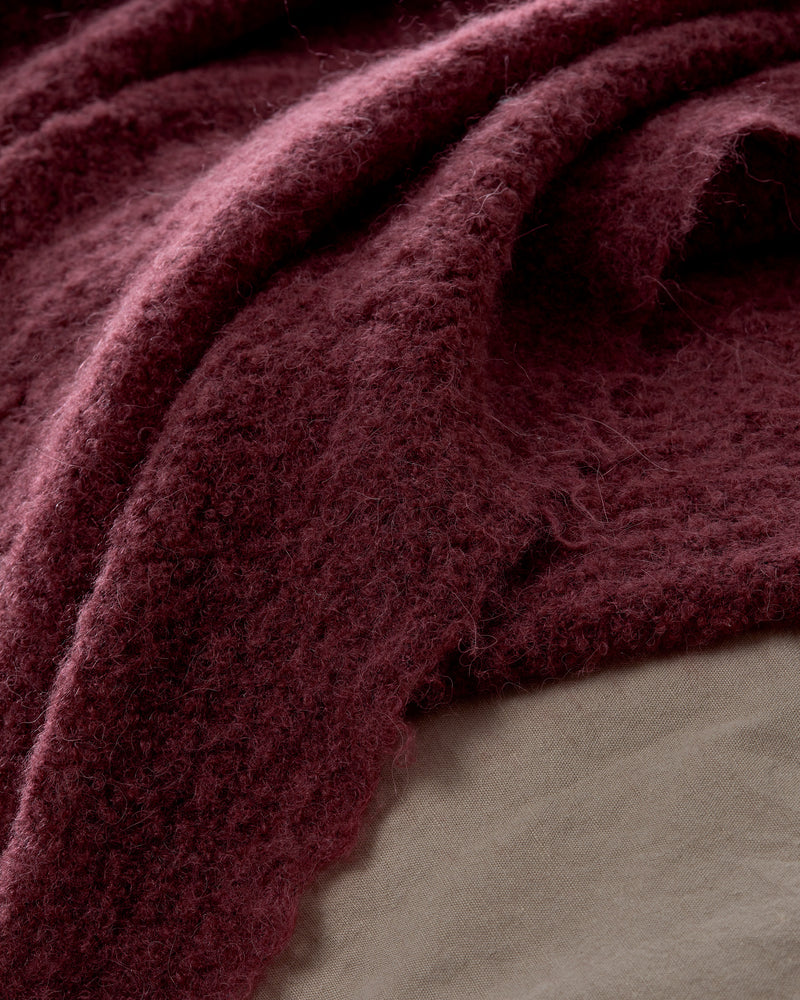 Society Limonta Ted Throw alpaca bed linens